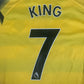 KING 7 Watford 2020/2021 Home Match Spec Poppy Football Shirt Large – Football Shirt Kingdom