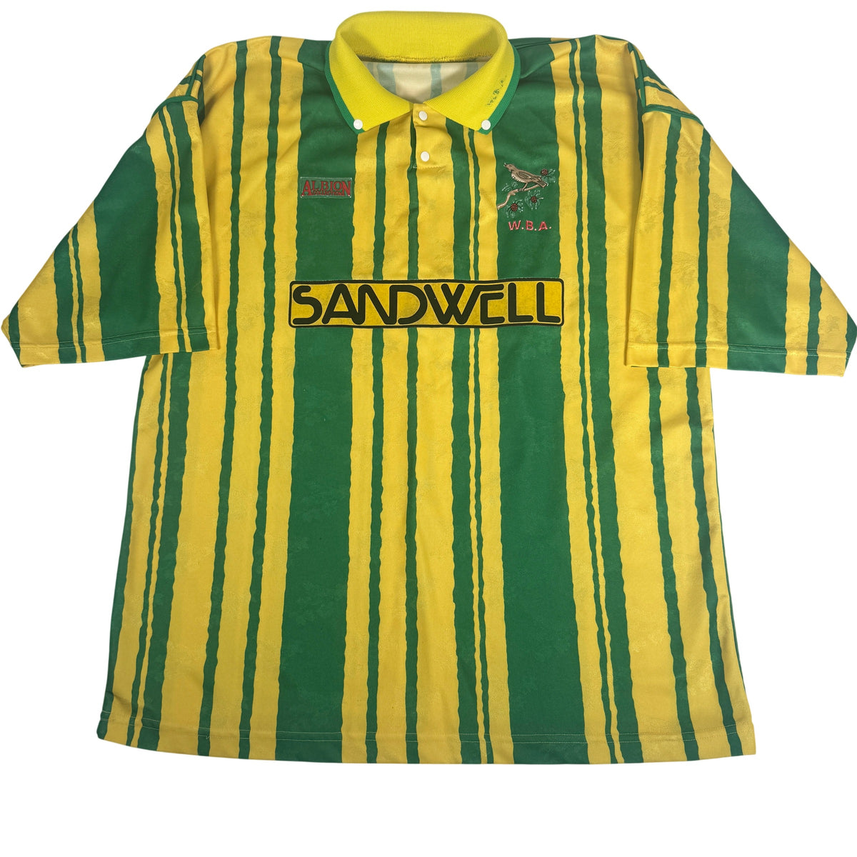 West Bromwich Albion 1992/1993 Third Football Shirt XL