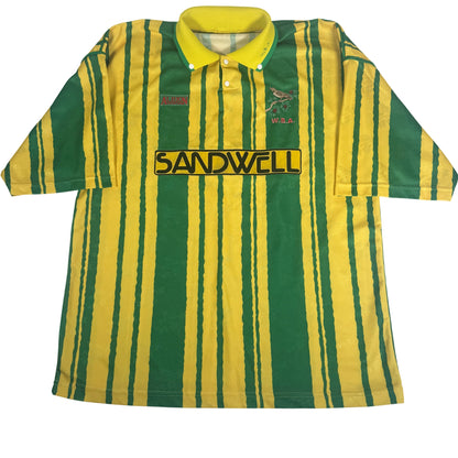 West Bromwich Albion 1992/1993 Third Football Shirt XL