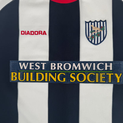 West Bromwich Albion 2003/2004 Home Football Shirt XL – Football Shirt Kingdom