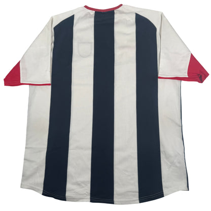 Back of West Bromwich Albion 2003/2004 home football shirt, size XL