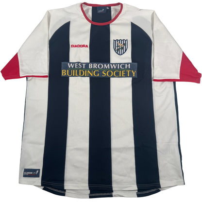 Front of West Bromwich Albion 2003/2004 home football shirt, size XL