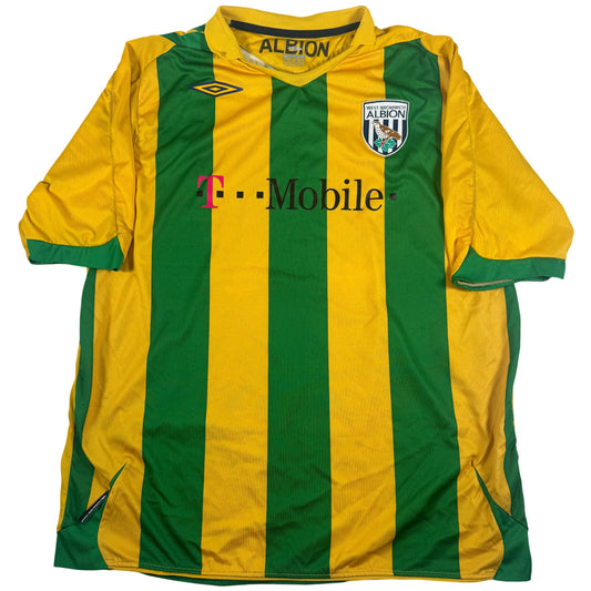 Front of West Bromwich Albion 2006/2007 away football shirt, size XL