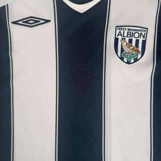West Bromwich Albion 2008/2009 Home Football Shirt XL