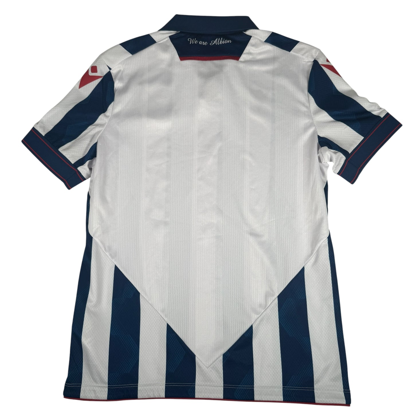 West Bromwich Albion 2024/2025 Home Sponsorless Football Shirt Medium – Football Shirt Kingdom