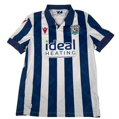 West Bromwich Albion 2024/2025 Home Football Shirt Medium — full front view