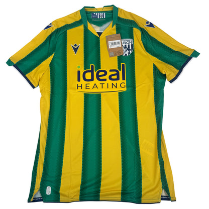 West Bromwich Albion 2025/2026 Away Football Shirt Large BNWT — full front view