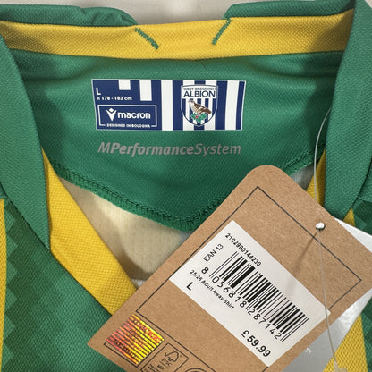 West Bromwich Albion 2025/2026 Away Football Shirt Large BNWT