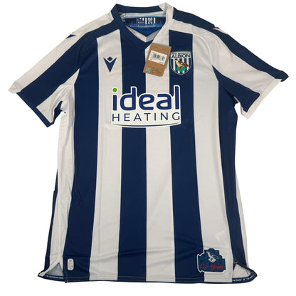 West Bromwich Albion 2025/2026 Home Football Shirt XL BNWT — full front view