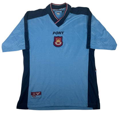 West Ham United 1997/1998/1999 Away Third Football Shirt Medium — full front view