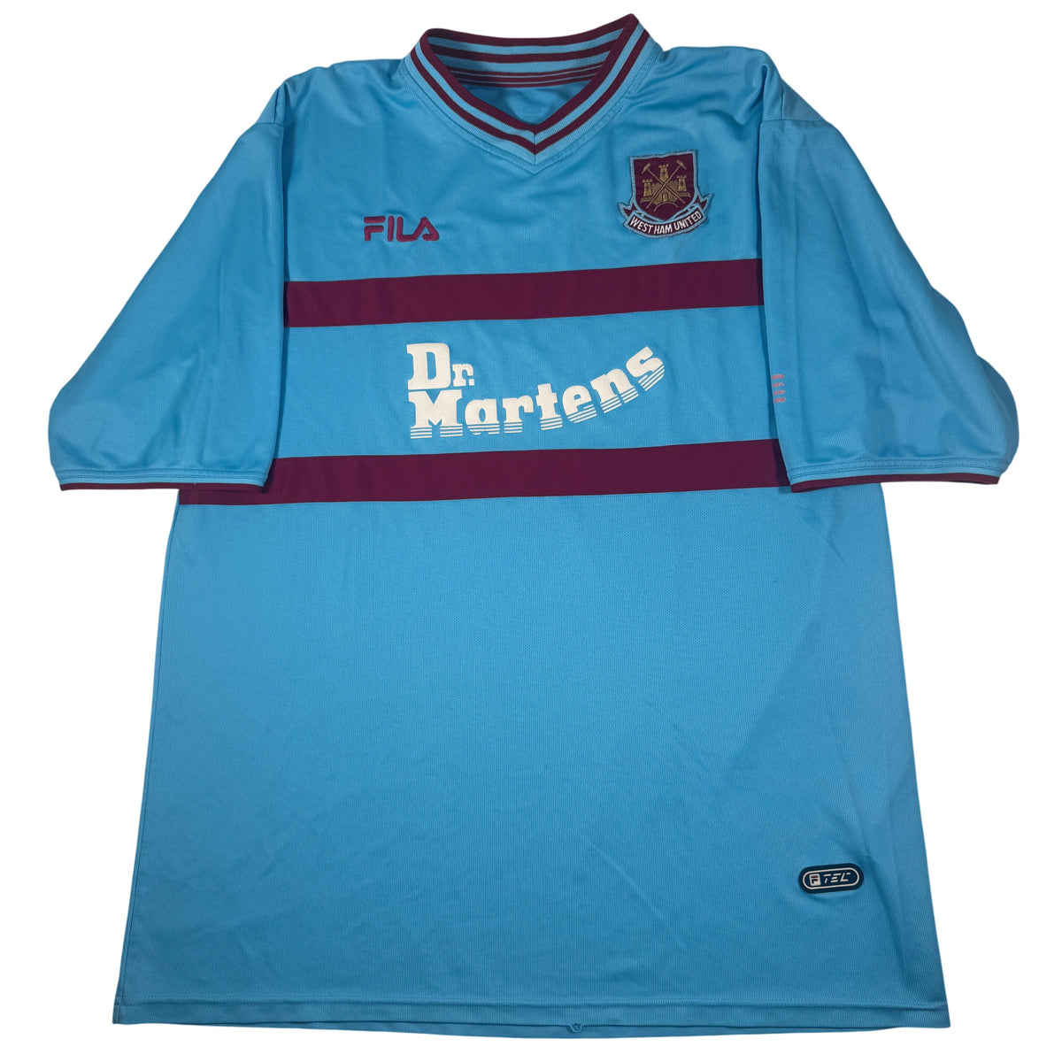 Front of West Ham United 2001/2002/2003 away football shirt, size 3XL