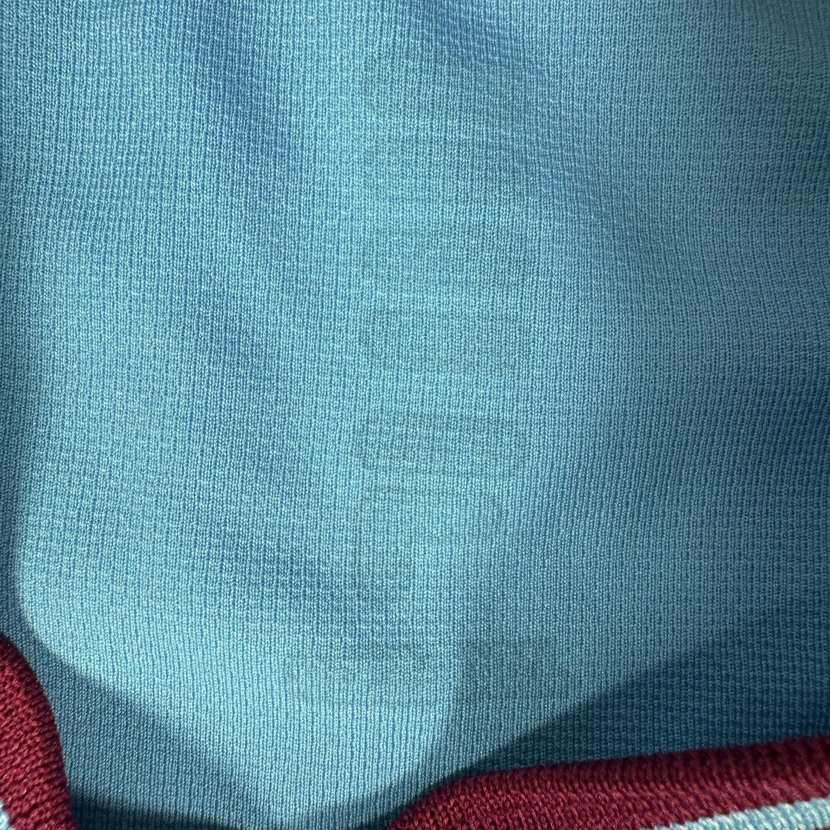 Size label inside West Ham United 2001/2002/2003 away football shirt, size 3XL