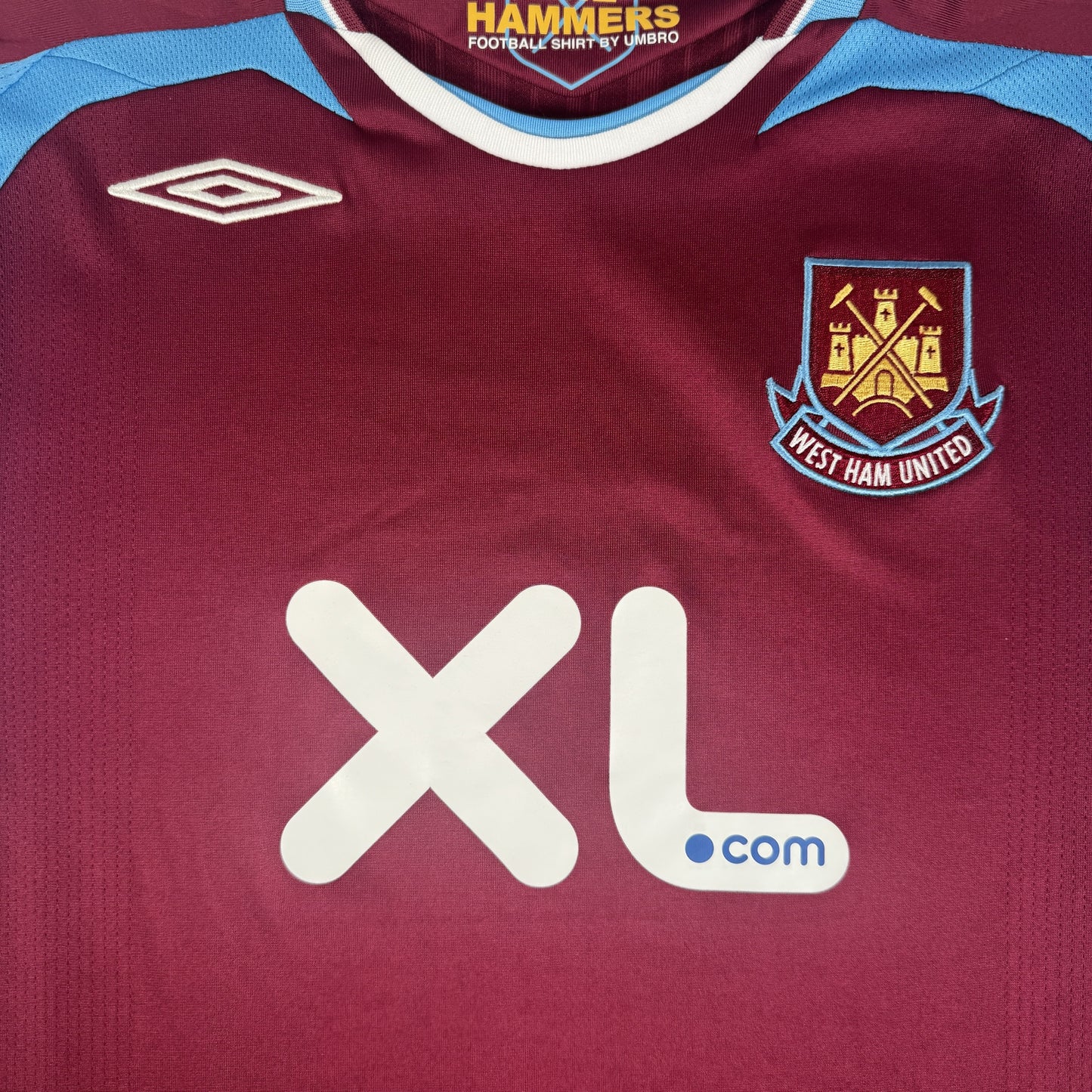 West Ham United 2007/2008 Home Football Shirt XL