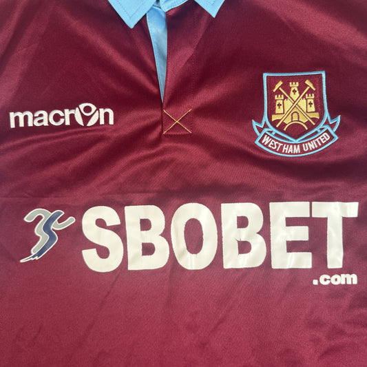 West Ham United 2010/2011 Home Football Shirt XL