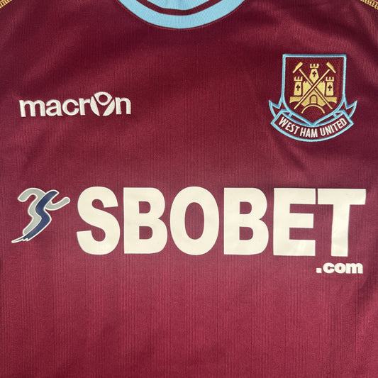 West Ham United 2011/2012 Home Football Shirt XL