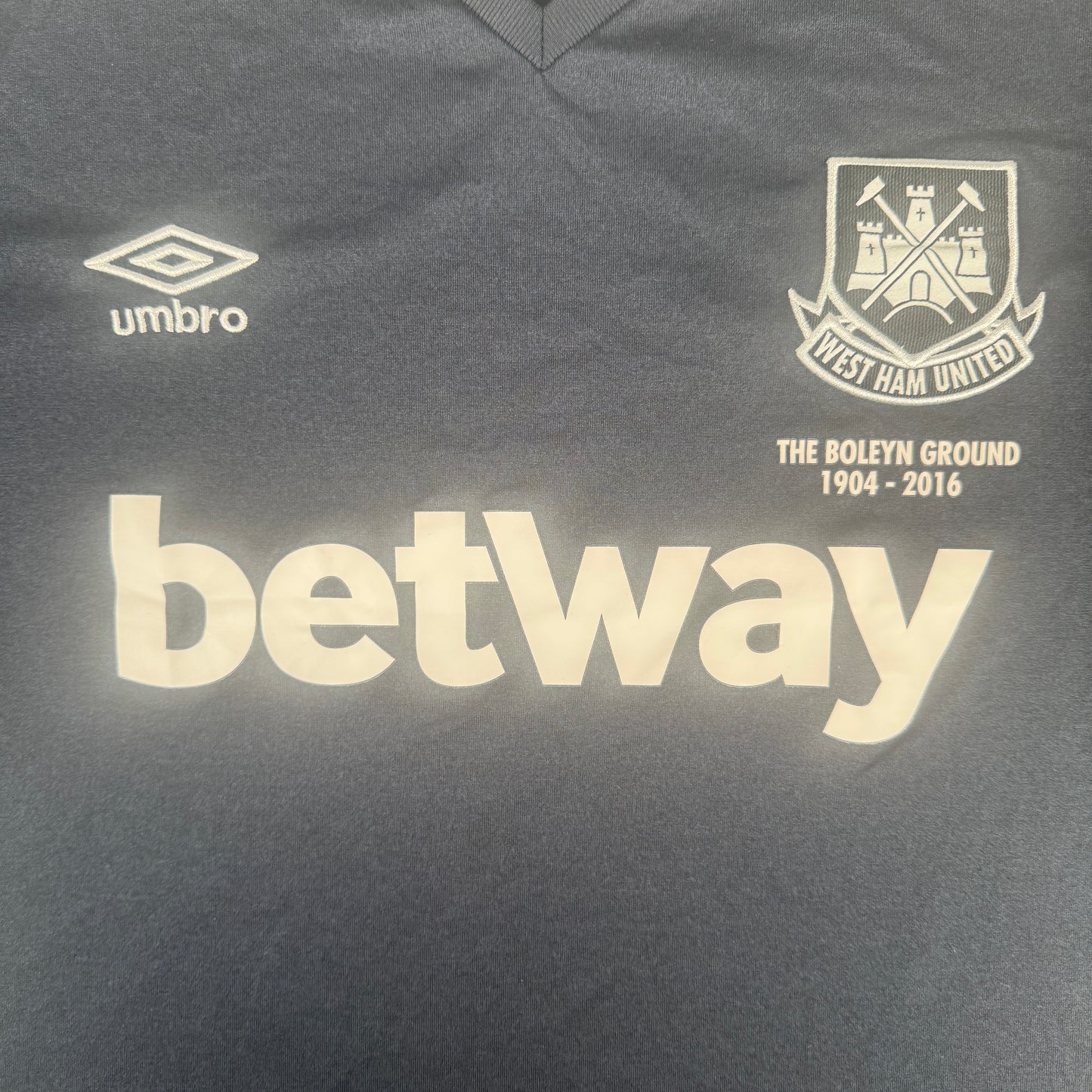 West Ham United 2015/2016 Third Football Shirt XL – Football Shirt Kingdom