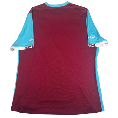 West Ham United 2016/2017 Home Football Shirt 3XL — full back view