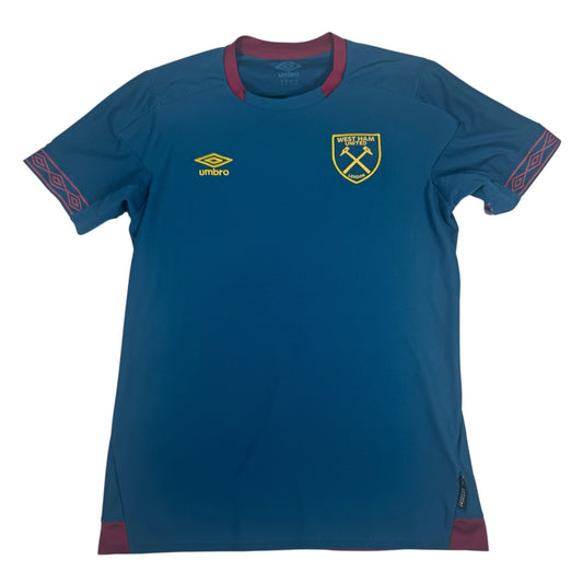 West Ham United 2018/2019 Unsponsored Away Football Shirt Medium – Football Shirt Kingdom