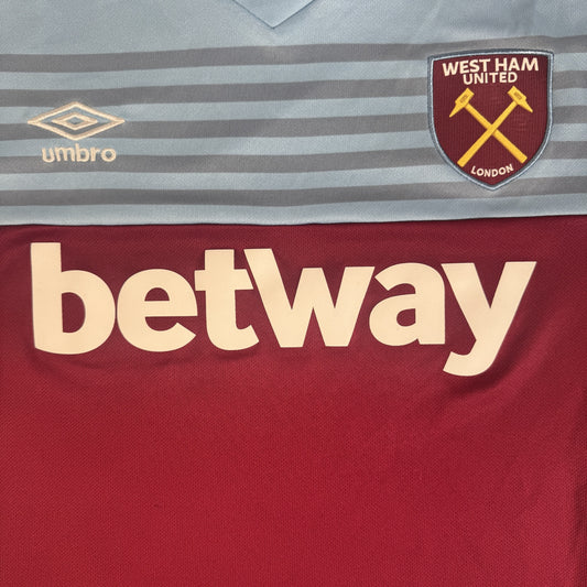 West Ham United 2019/2020 Home Football Shirt XXL