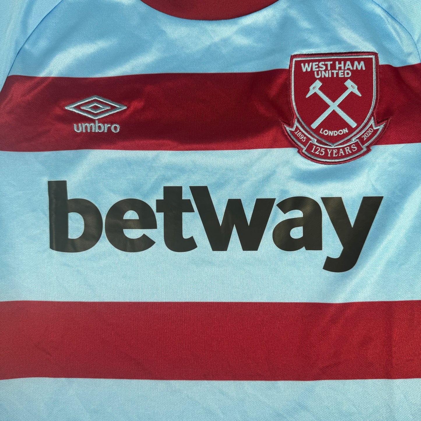 West Ham United 2020/2021 Away Football Shirt Large – Football Shirt Kingdom
