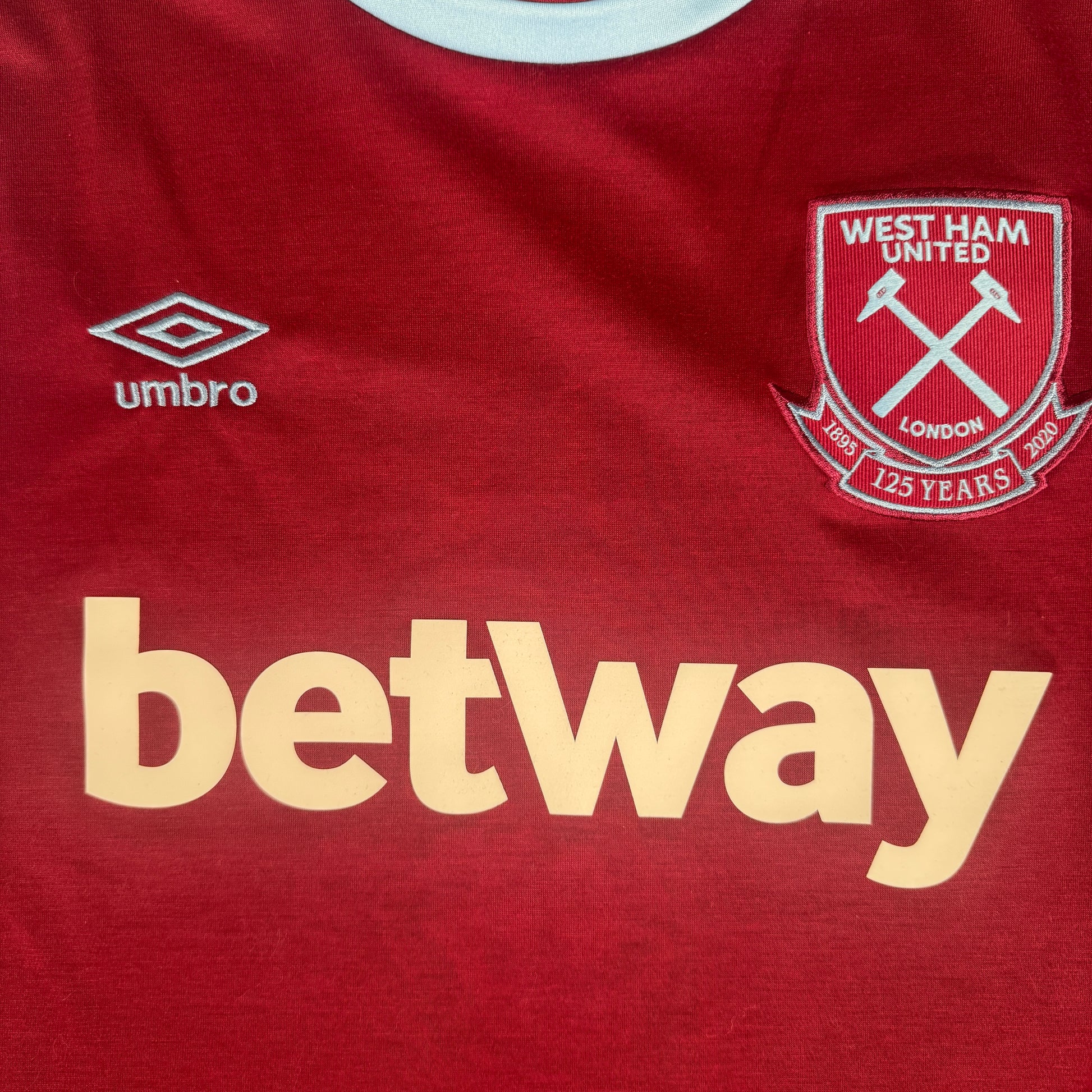 West Ham United 2020/2021 Home Football Shirt 3XL – Football Shirt Kingdom