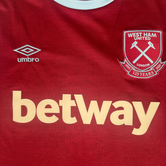 West Ham United 2020/2021 Home Football Shirt 3XL – Football Shirt Kingdom