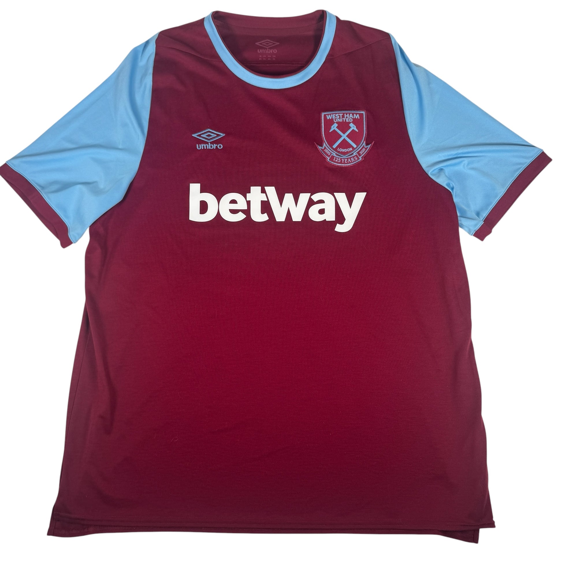 West Ham United 2020/2021 Home Football Shirt 3XL – Football Shirt Kingdom