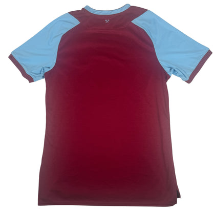 West Ham United 2020/2021 Home 125 Years Football Shirt Medium — full back view