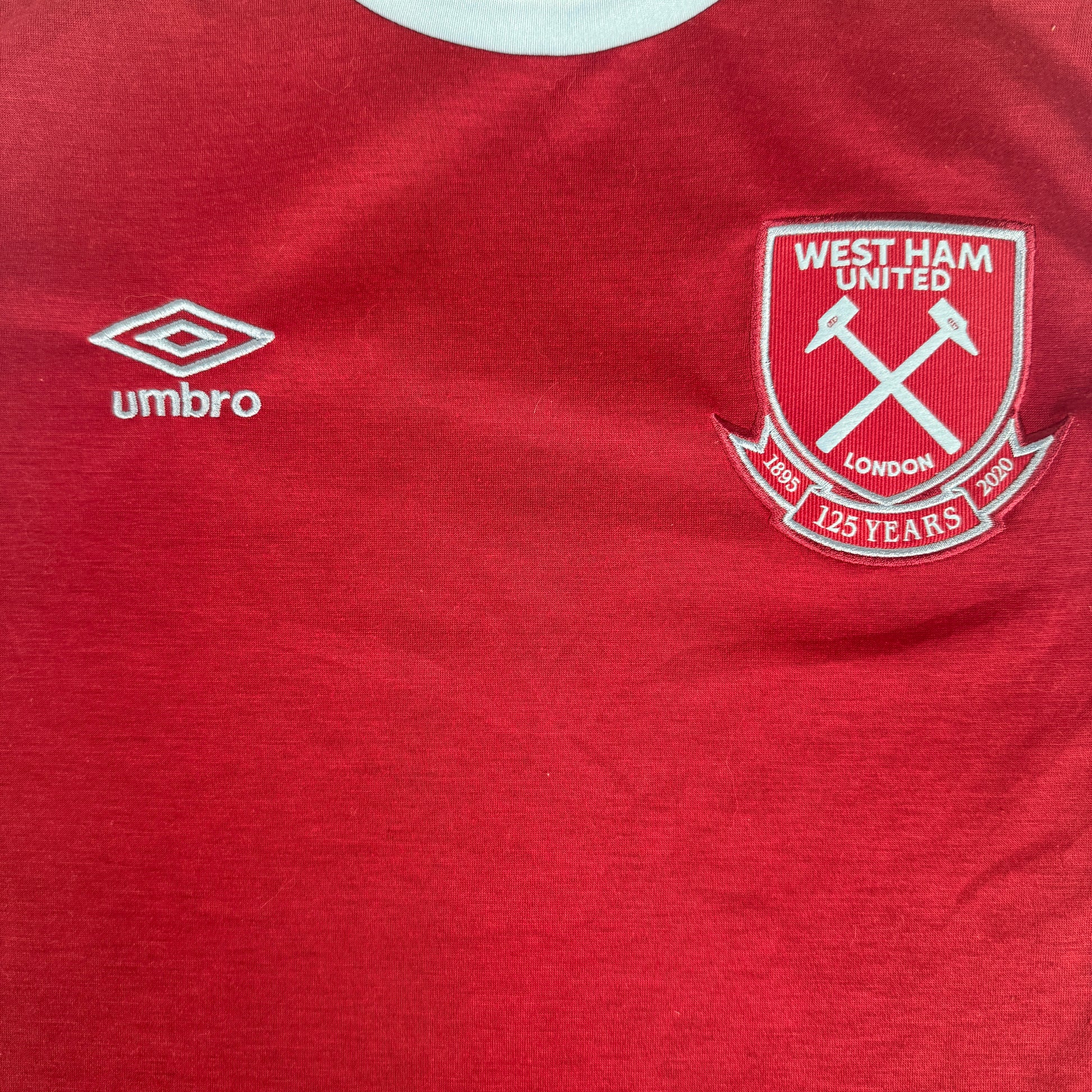 West Ham United 2020/2021 Home Football Shirt Medium – Football Shirt Kingdom