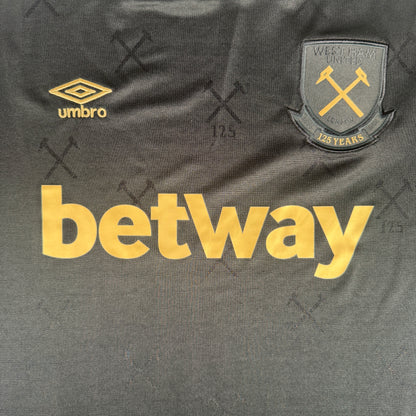 West Ham United 2020/2021 125 Year Third Football Shirt 3XL — front close-up
