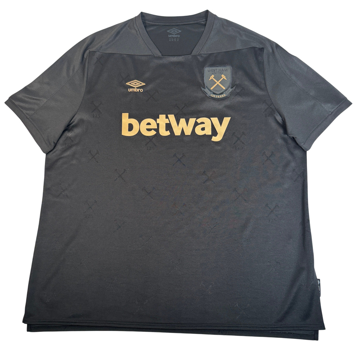 West Ham United 2020/2021 125th Anniversary Third Football Shirt 4XL