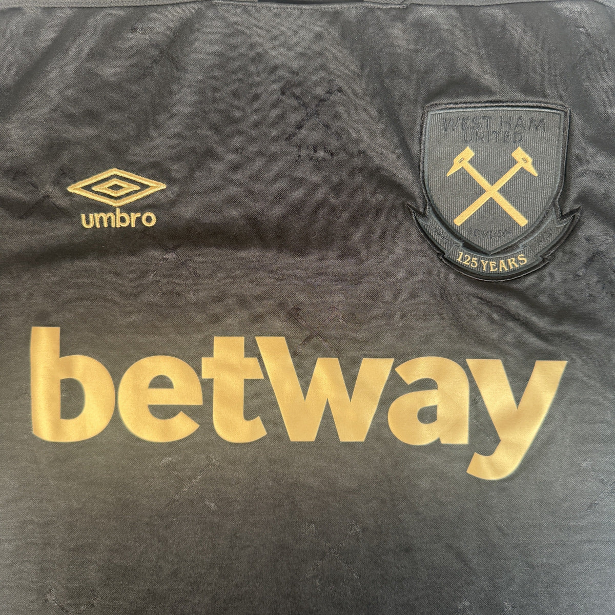 West Ham United 2020/2021 125th Anniversary Third Football Shirt Medium