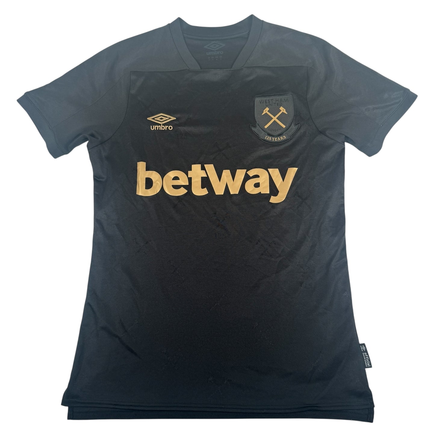 West Ham United 2020/2021 125 Year Third Football Shirt Small – Football Shirt Kingdom