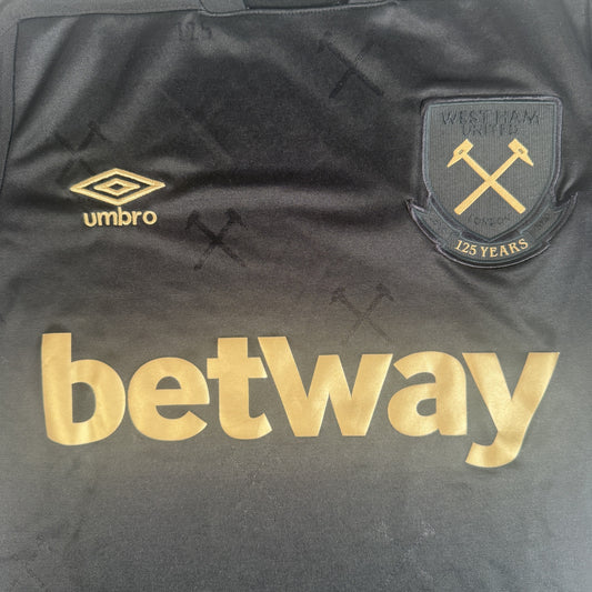 West Ham United 2020/2021 Third Football Shirt Small