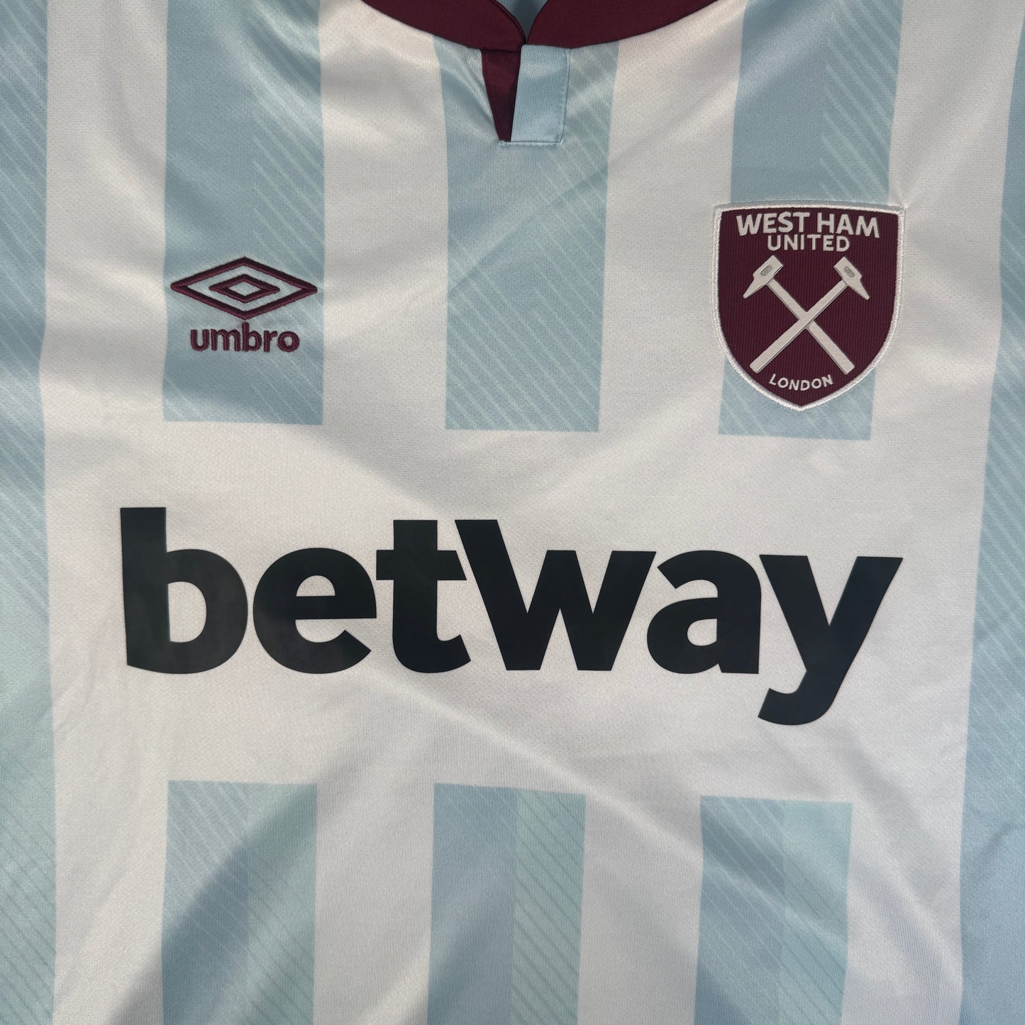 West Ham United 2021/2022 Away Football Shirt 2XL XXL – Football Shirt Kingdom