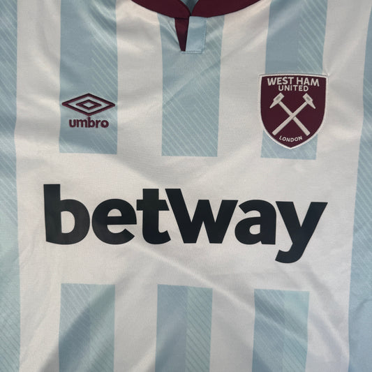 West Ham United 2021/2022 Away Football Shirt 2XL XXL – Football Shirt Kingdom