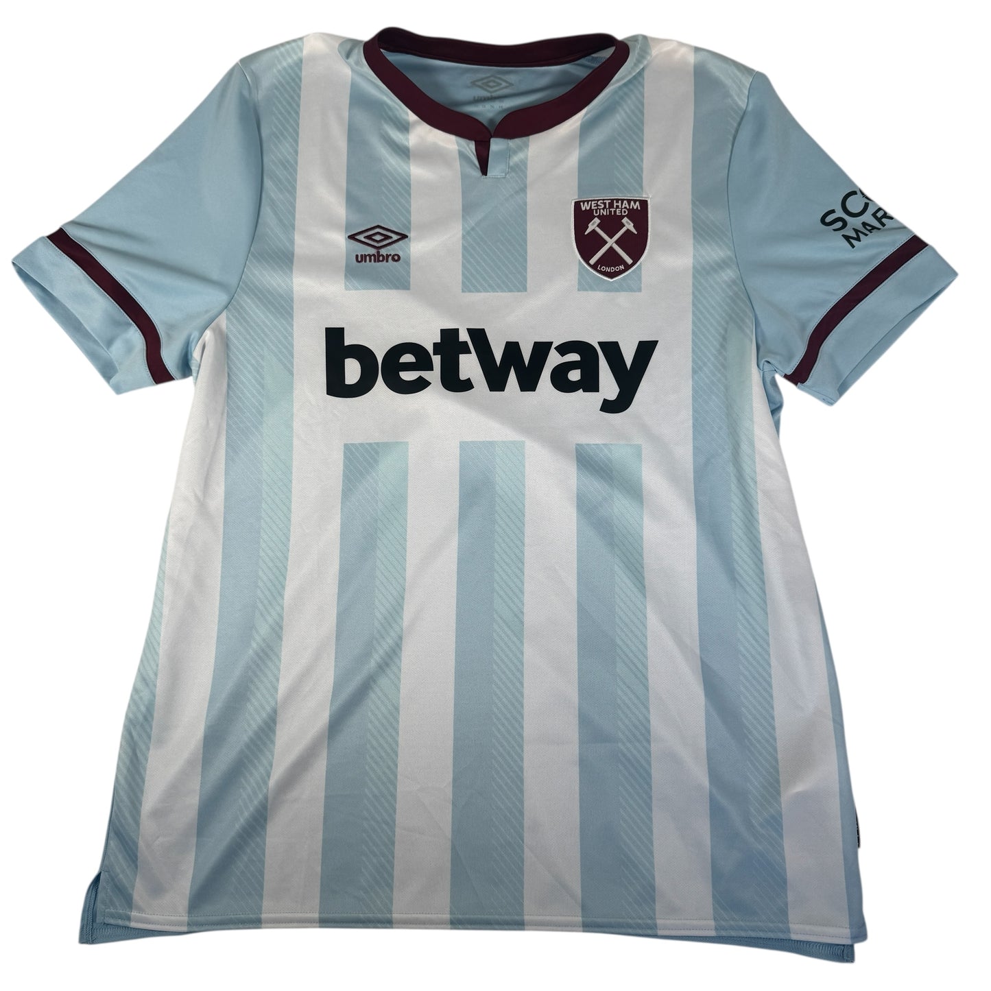 West Ham United 2021/2022 Away Football Shirt 2XL XXL – Football Shirt Kingdom