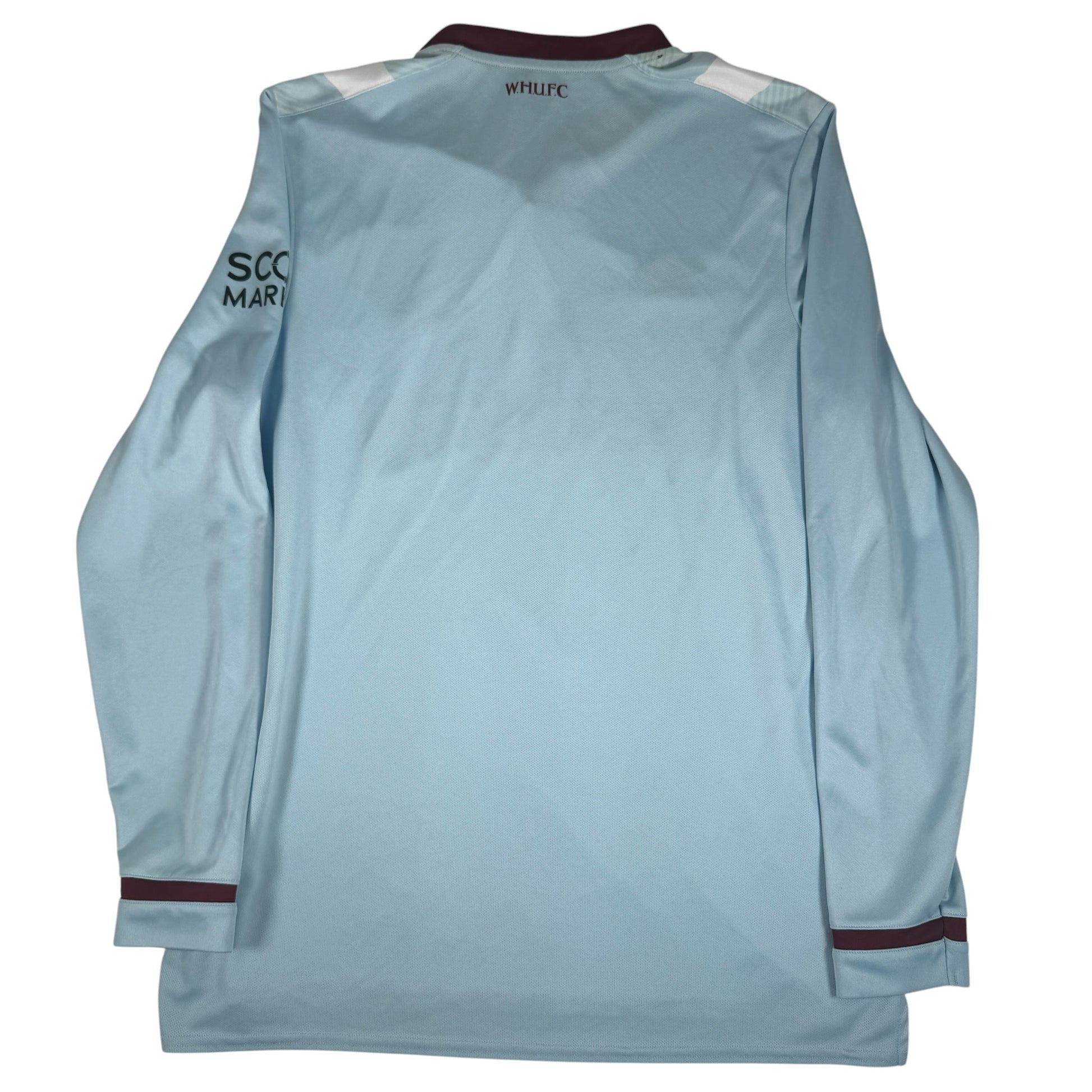 West Ham United 2021/2022 Away Long Sleeve Football Shirt Large – Football Shirt Kingdom