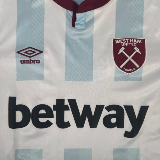 West Ham United 2021/2022 Away Football Shirt Medium – Football Shirt Kingdom