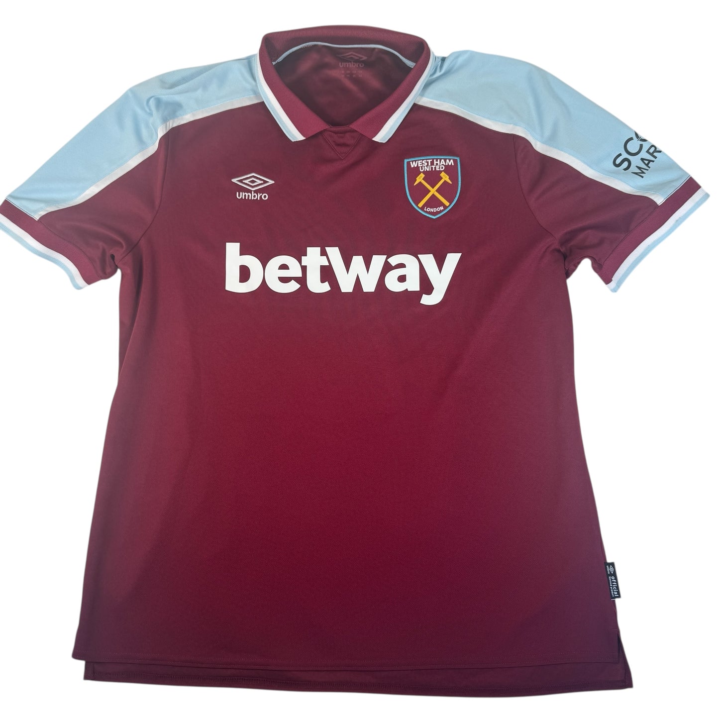 West Ham United 2021/2022 Home Football Shirt 2XL – Football Shirt Kingdom