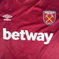 KUDUS 14 West Ham United 2023/2024 Conference League Home Football Shirt XL – Football Shirt Kingdom