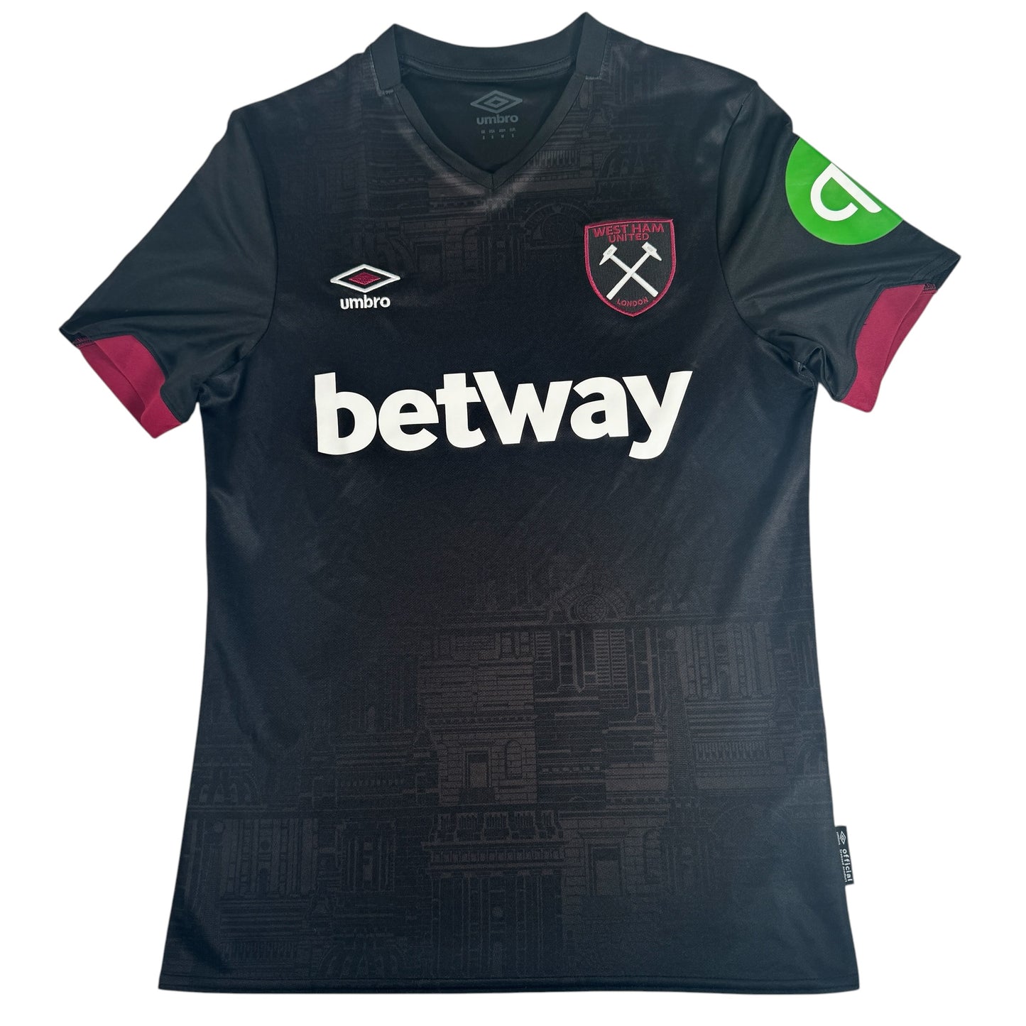 West Ham United 2024/2025 Away Football Shirt Small – Football Shirt Kingdom
