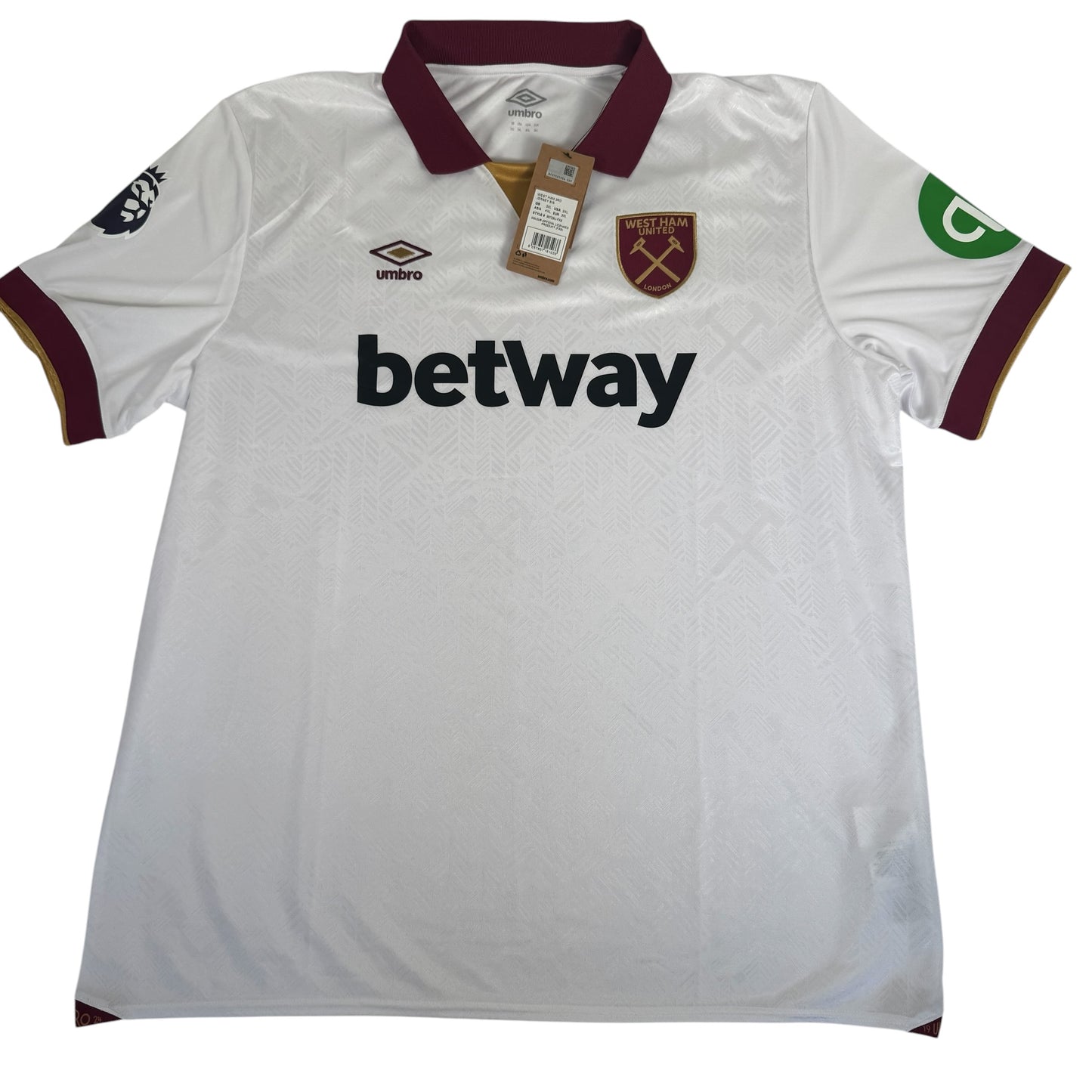 West Ham United 2024/2025 Third Football Shirt 3XL XXXL BNWT – Football Shirt Kingdom