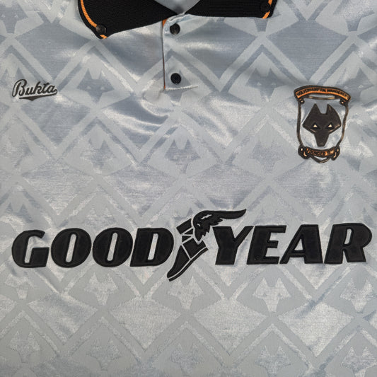Wolverhampton Wanderers 1991/1992 Away Football Shirt Small