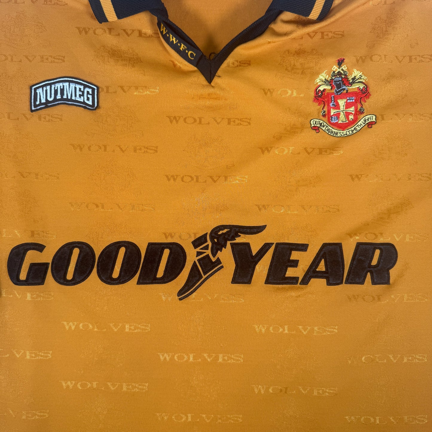 Wolves Wolverhampton Wanderers 1994/1995/1996 Home Football Shirt XL – Football Shirt Kingdom