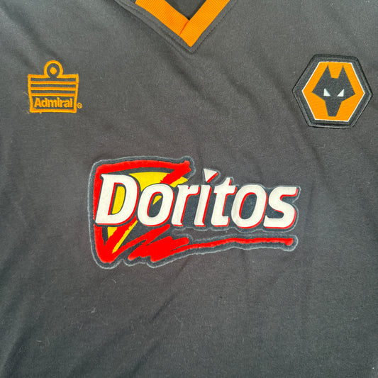 Wolves Wolverhampton Wanderers 2003/2004 Away Football Shirt XL – Football Shirt Kingdom