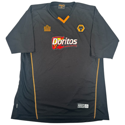 Wolves Wolverhampton Wanderers 2003/2004 Away Football Shirt XL — full front view