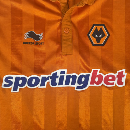 Wolves Wolverhampton Wanderers 2012/2013 Home Long Sleeve Football Shirt Medium – Football Shirt Kingdom