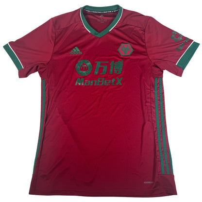 Wolverhampton Wanderers 2020/2021 Third Football Shirt Large — full front view