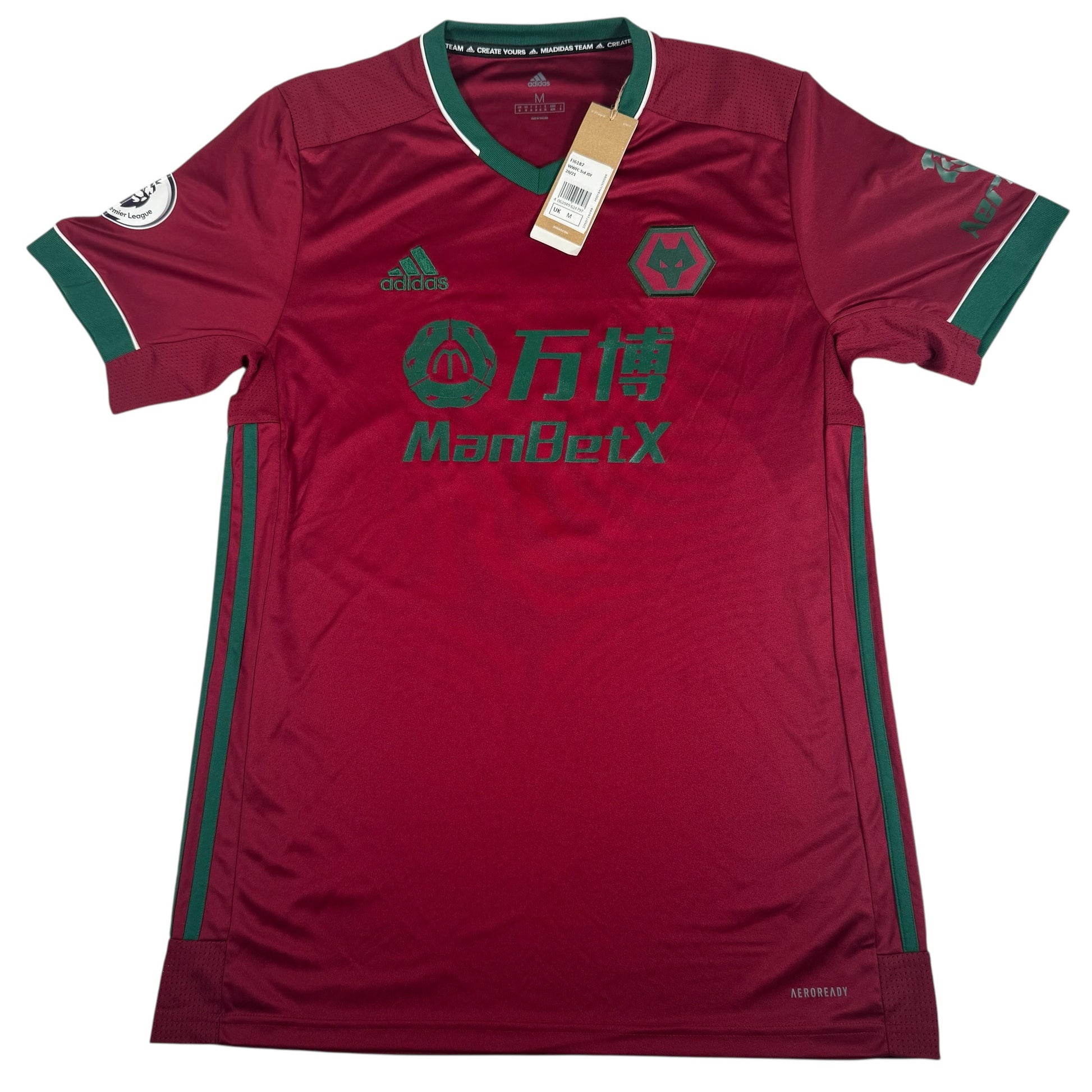 MARCAL 5 Wolves Wolverhampton 2020/2021 Third Football Shirt Medium BNWT – Football Shirt Kingdom